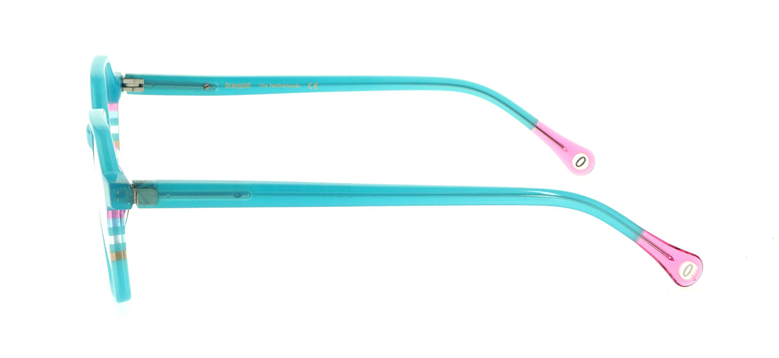 Light Blue striped with multiple colors Col.1