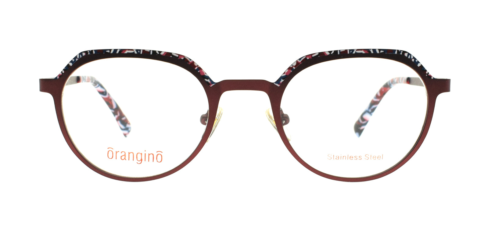 Burgundy with white mix Col.1