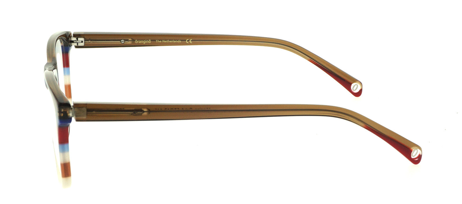 Brown striped with multiple colors Col.1