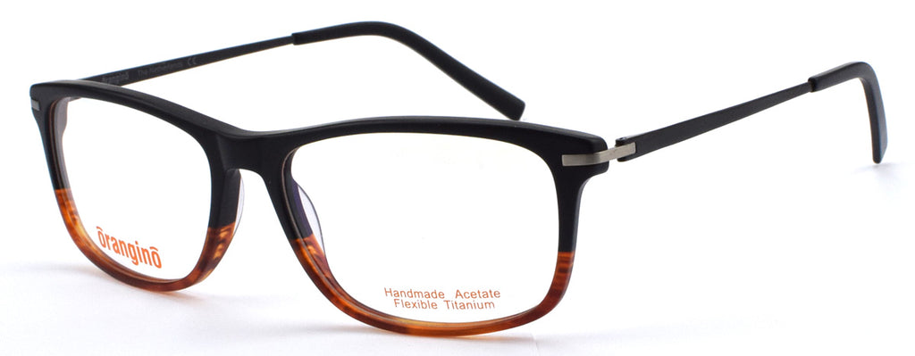 Matt Black-Red/Brown striped wood look Col.1