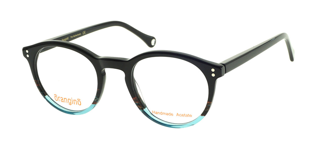 Black/Light Blue with stripes Col.1