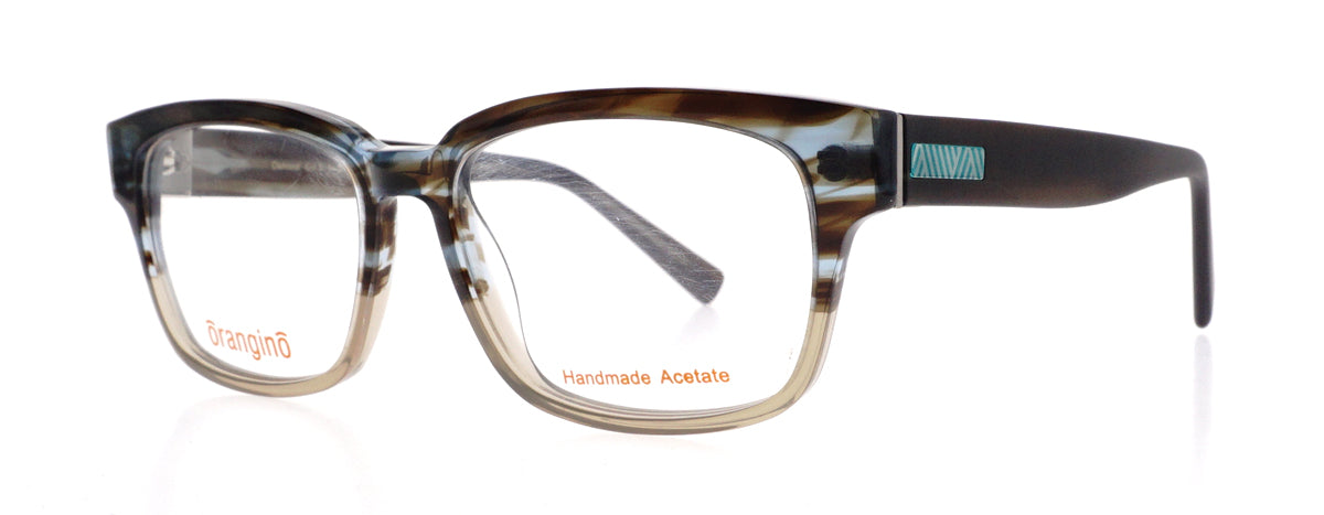 Transparent Blue / Brown + Olive Green Col.2