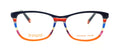 Blue striped with multiple colors Col.1