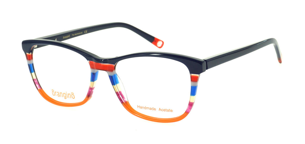 Blue striped with multiple colors Col.1